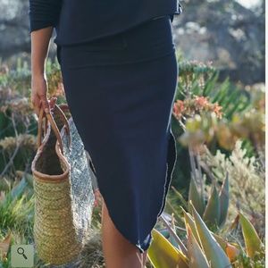 *NEW* Frank & Eileen Triple Fleece Donegal Skirt, S, Black